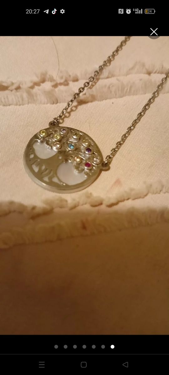 Collar gargantilla de Plata