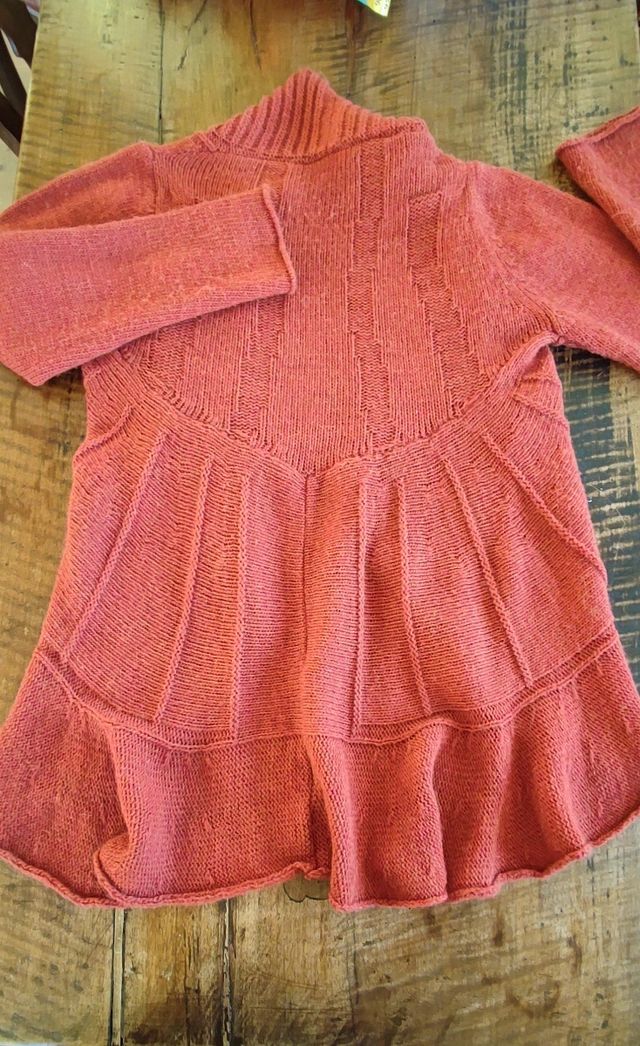 Cardigan in lana e alpaca