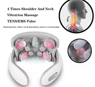 Aparelho massajador de pescoço coluna Cervical