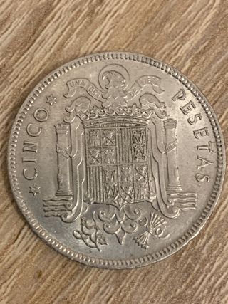 5 pesetas 1949 estrella 50