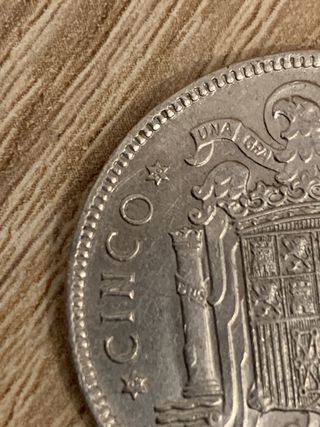 5 pesetas 1949 estrella 50
