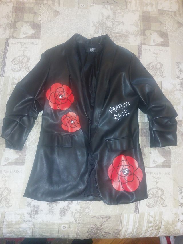 Blazer ecopelle custom