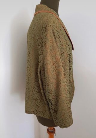 Blazer Vintage de Encaje 