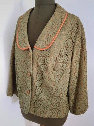 Blazer Vintage de Encaje 
