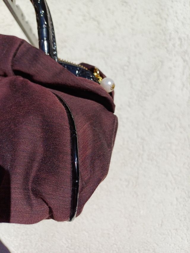 Borsa a mano burgundy