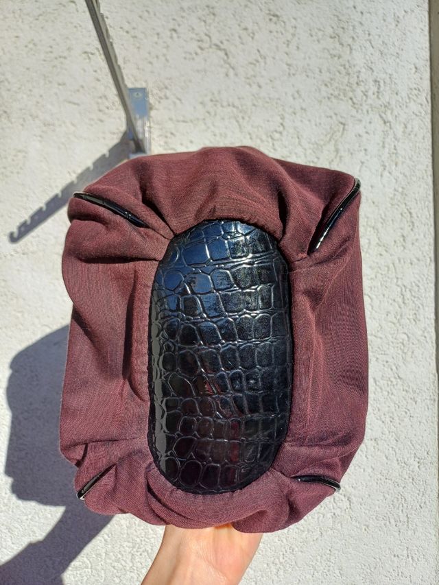 Borsa a mano burgundy