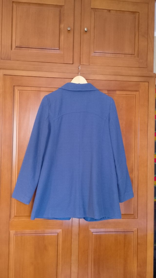 Chaqueta ligera de mujer azul - L