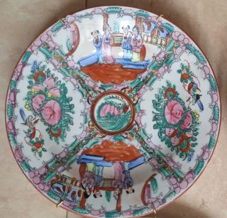 Platos decorativos motivos chinos