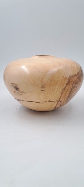 Vasetto in legno di ulivo 