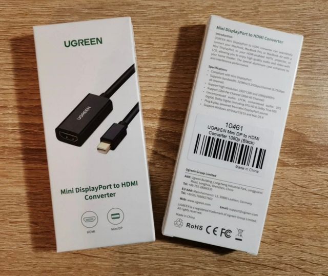 Cabo adaptador Mini Displayport to HDMI MacBook Su