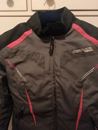 Chaqueta moto mujer 