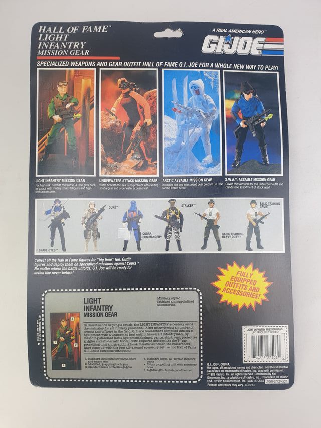 GI JOE/GEYPERMAN ACCESORIOS NUEVO INFANTERIA