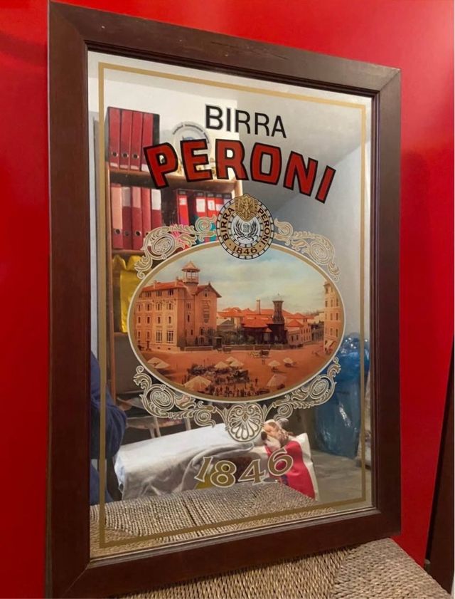 Specchio peroni vintage