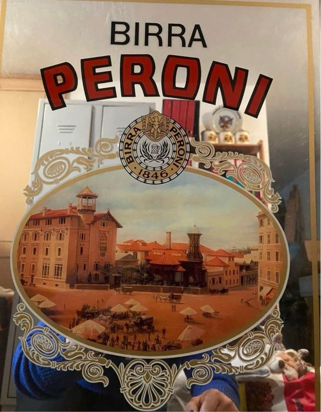 Specchio peroni vintage