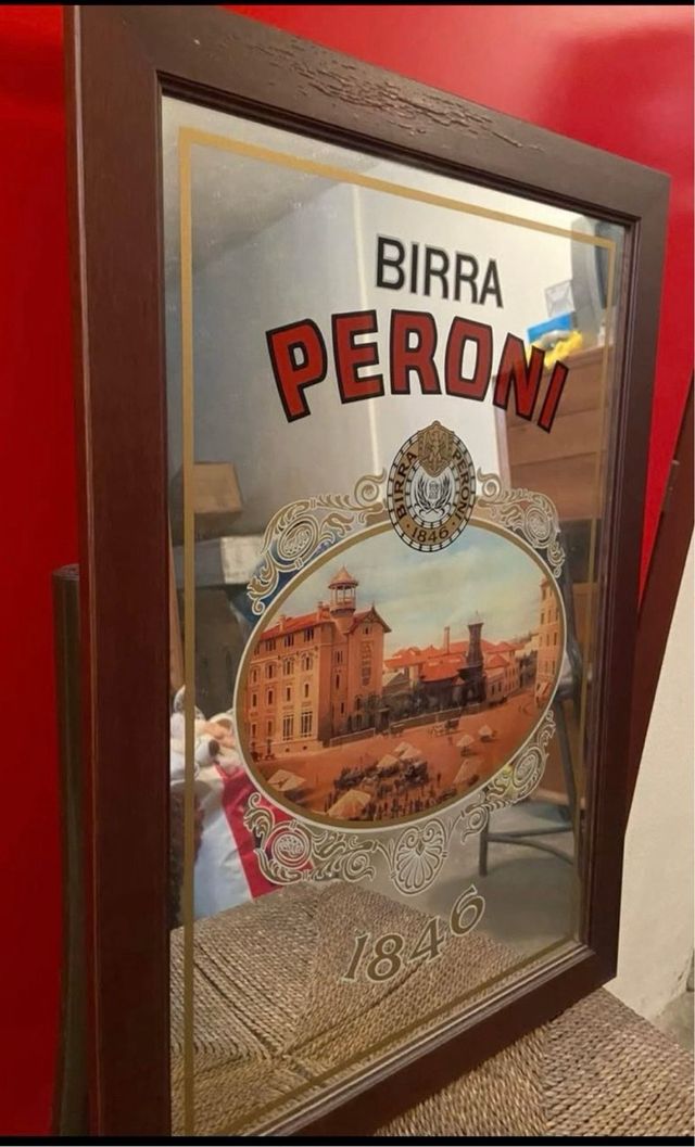 Specchio peroni vintage