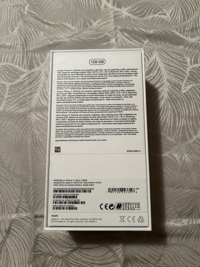 Caja Iphone 11 128GB 2019