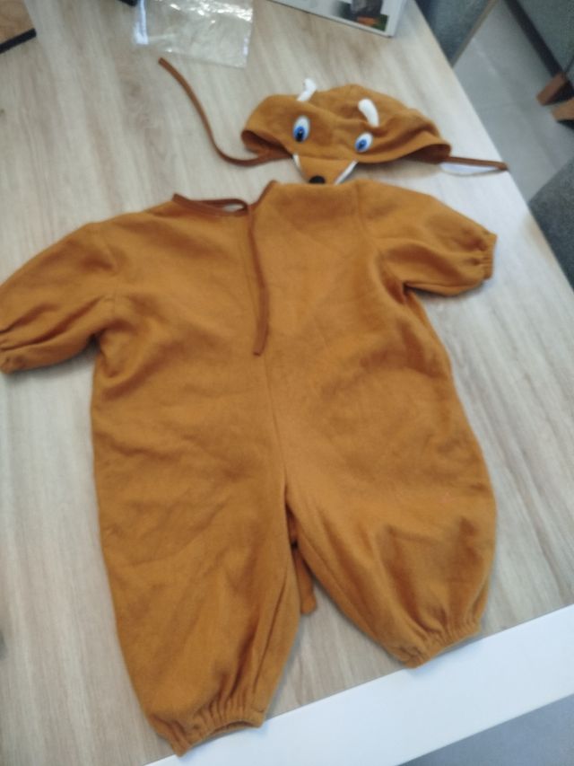 Disfraz de zorro bebe 1- 2 años