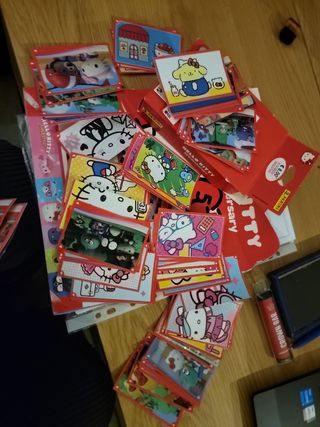 Hello kitty, cromos