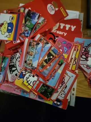 Hello kitty, cromos