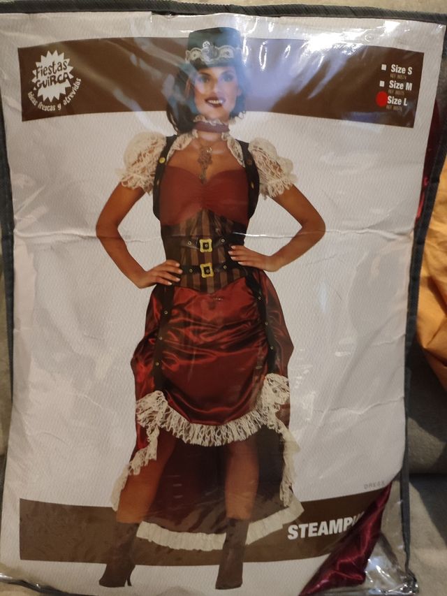 Disfraz chica Steampunk