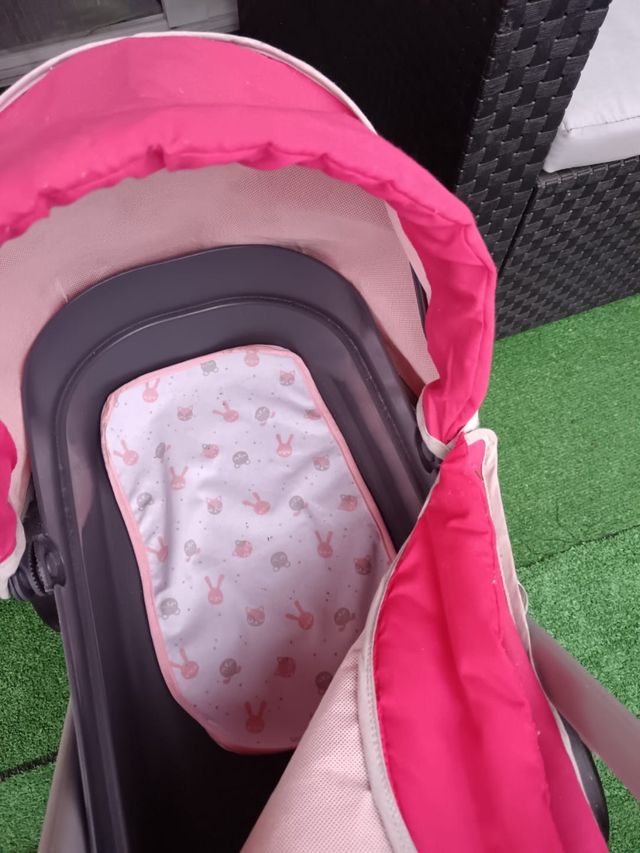 Vendo Carro Para Bebes Rosa