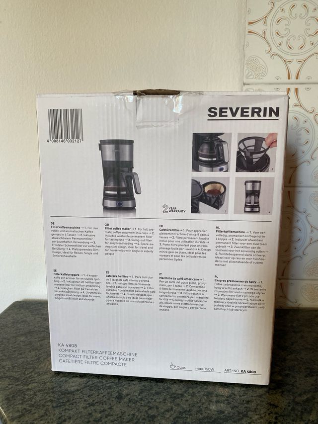 Macchina per caffe americano severin nuova