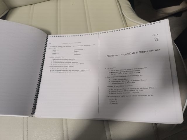 Llibre de exercisis valencià elemental i mitjà