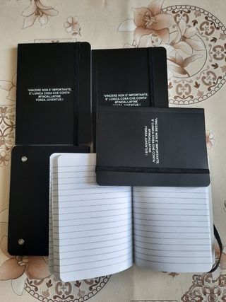 Set 5 block notes Juve vincere è lunica