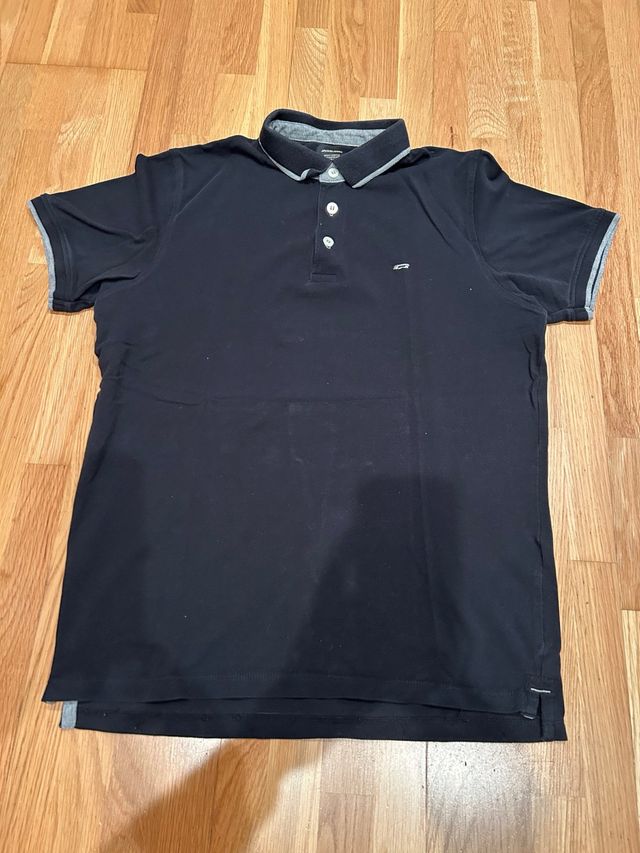 Polo azul marino Jack and Jones