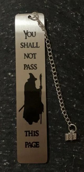 Marcapáginas señor de los anillos