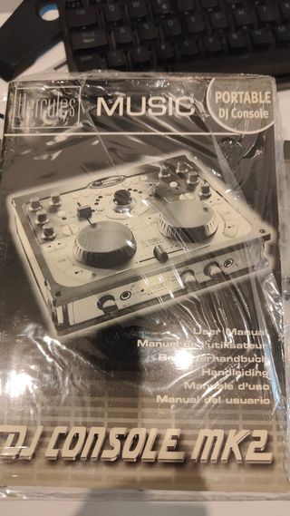 Mesa mezclador.DJ digital hercules