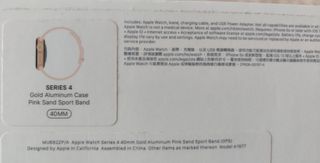 Apple Watch serie 4 40mm oro rosa