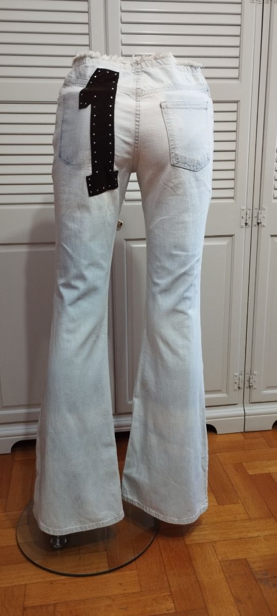 Jeans a zampa Pit Stop tg 42