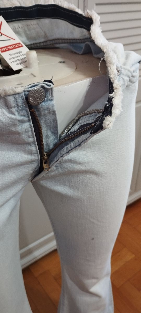 Jeans a zampa Pit Stop tg 42