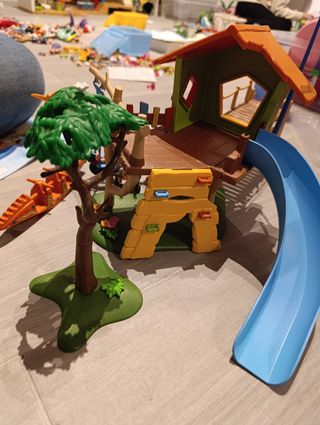 Parque infantil aventura Playmobil