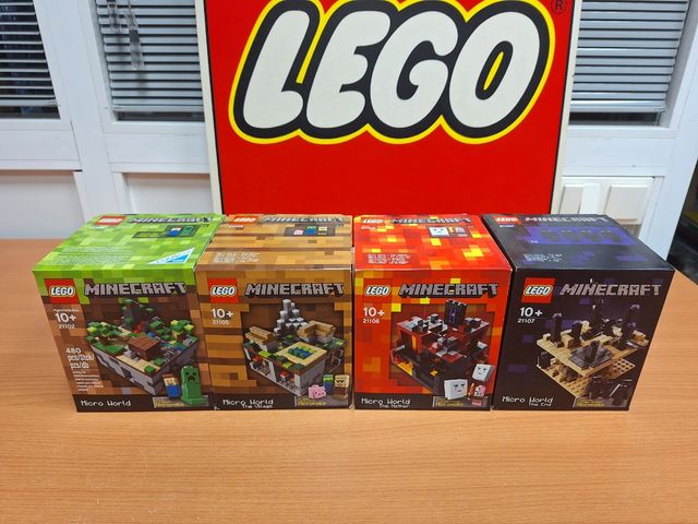 MONDO MICRO LEGO MINECRAFT