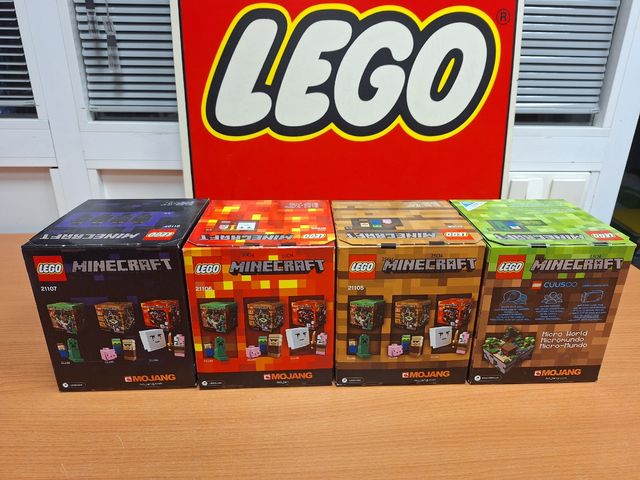 MONDO MICRO LEGO MINECRAFT