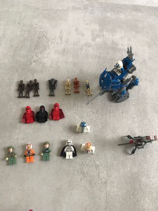 Lego star wars minifiguras