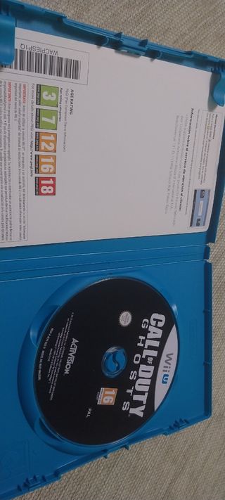 Call of duty ghosts nintendo wii u
