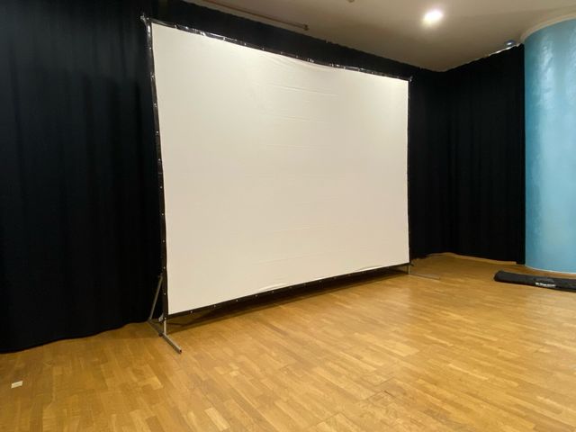 Pantalla de proyección de vídeo