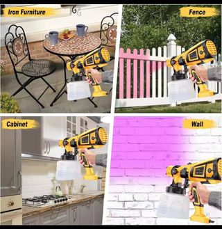 Pistola de pintar eléctrica