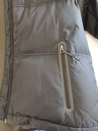 Chaquetón plumas con capucha
