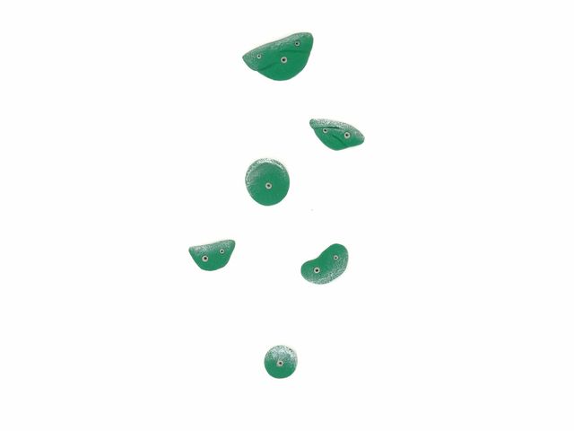 Imanes de rocódromo (incluye 6 presas) Artesanía