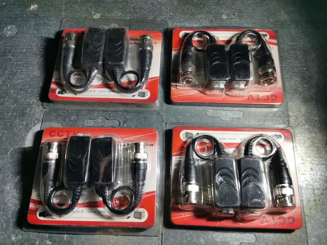 Lotto 4 confez. Video balun x telecamere