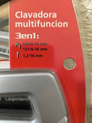 Herramienta clavadora 3 en 1 nueva 