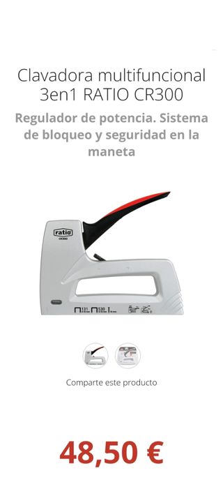 Herramienta clavadora 3 en 1 nueva 