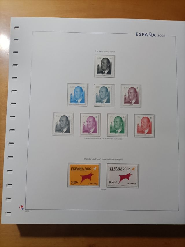 España año 2.002 Completo MNH.