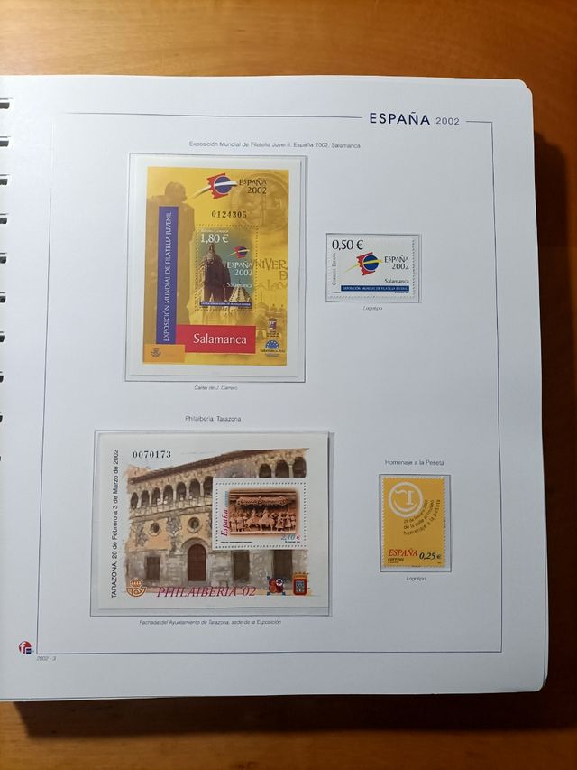 España año 2.002 Completo MNH.