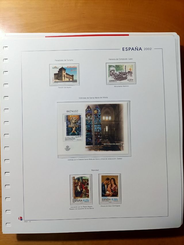 España año 2.002 Completo MNH.