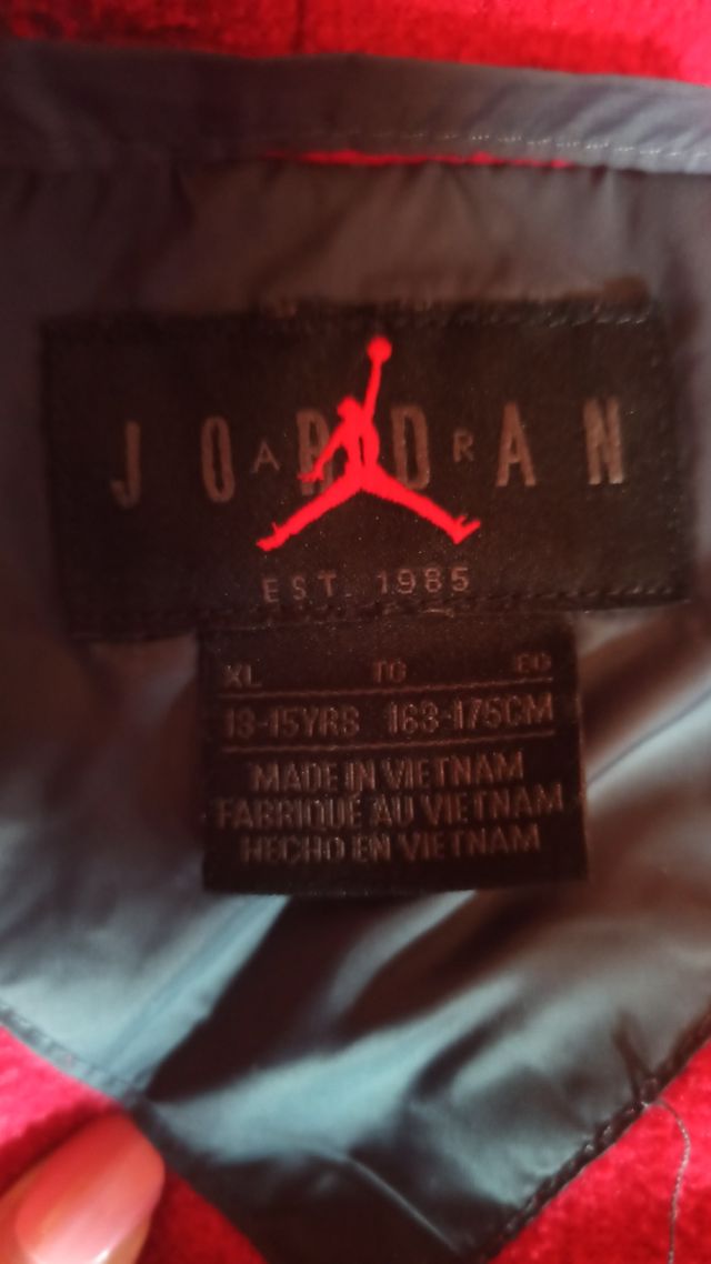 Giubbotto ragazzo Jordan Air 13-15 anni